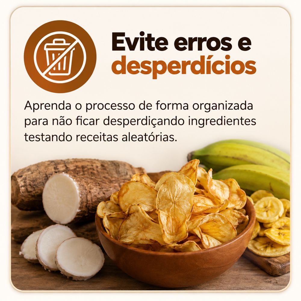 Evite erros e desperdícios